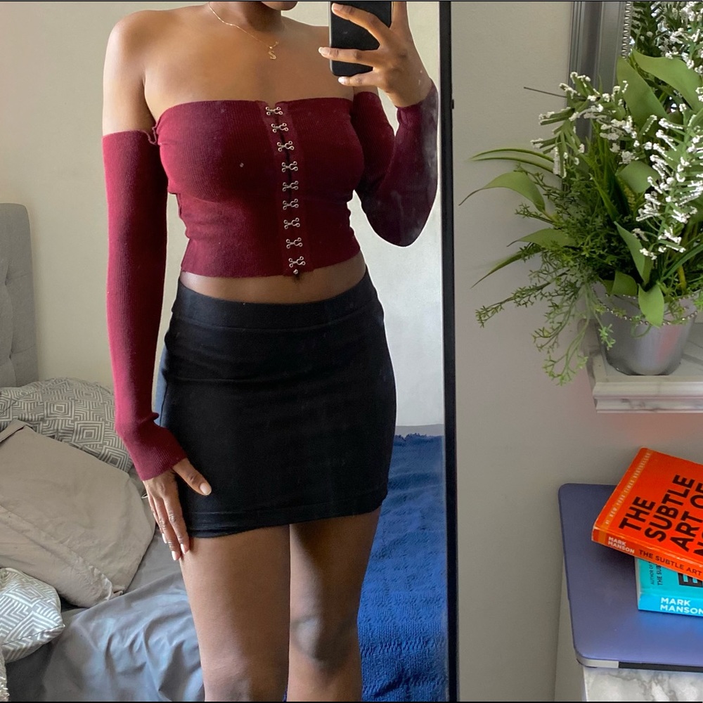 Off the shoulder top